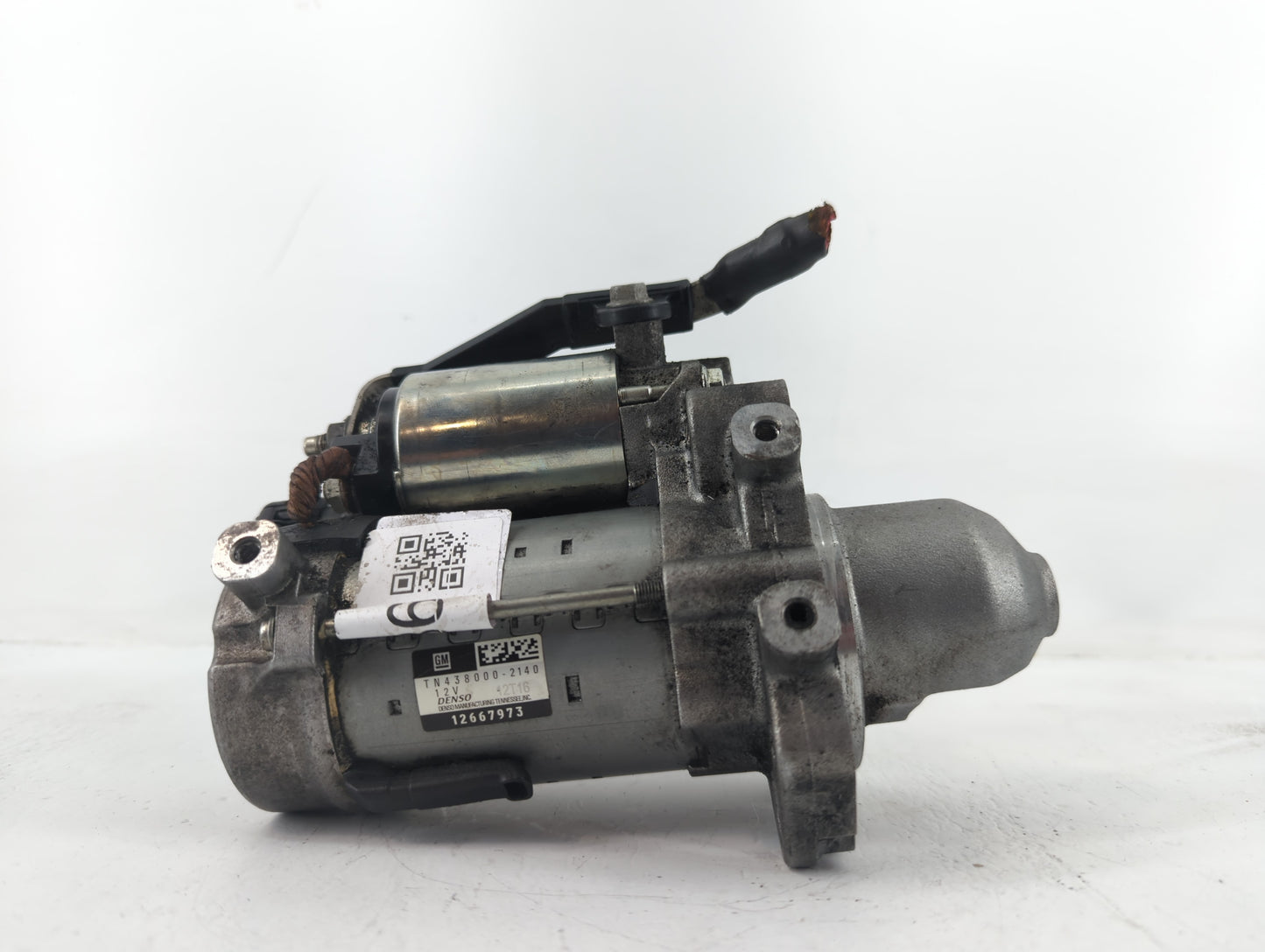 2017 Cadillac Xts Car Starter Motor Solenoid OEM P/N:TN438000-2140 12667973 Fits Fits 2016 2018 2019 2020 2021 2022 OEM Used