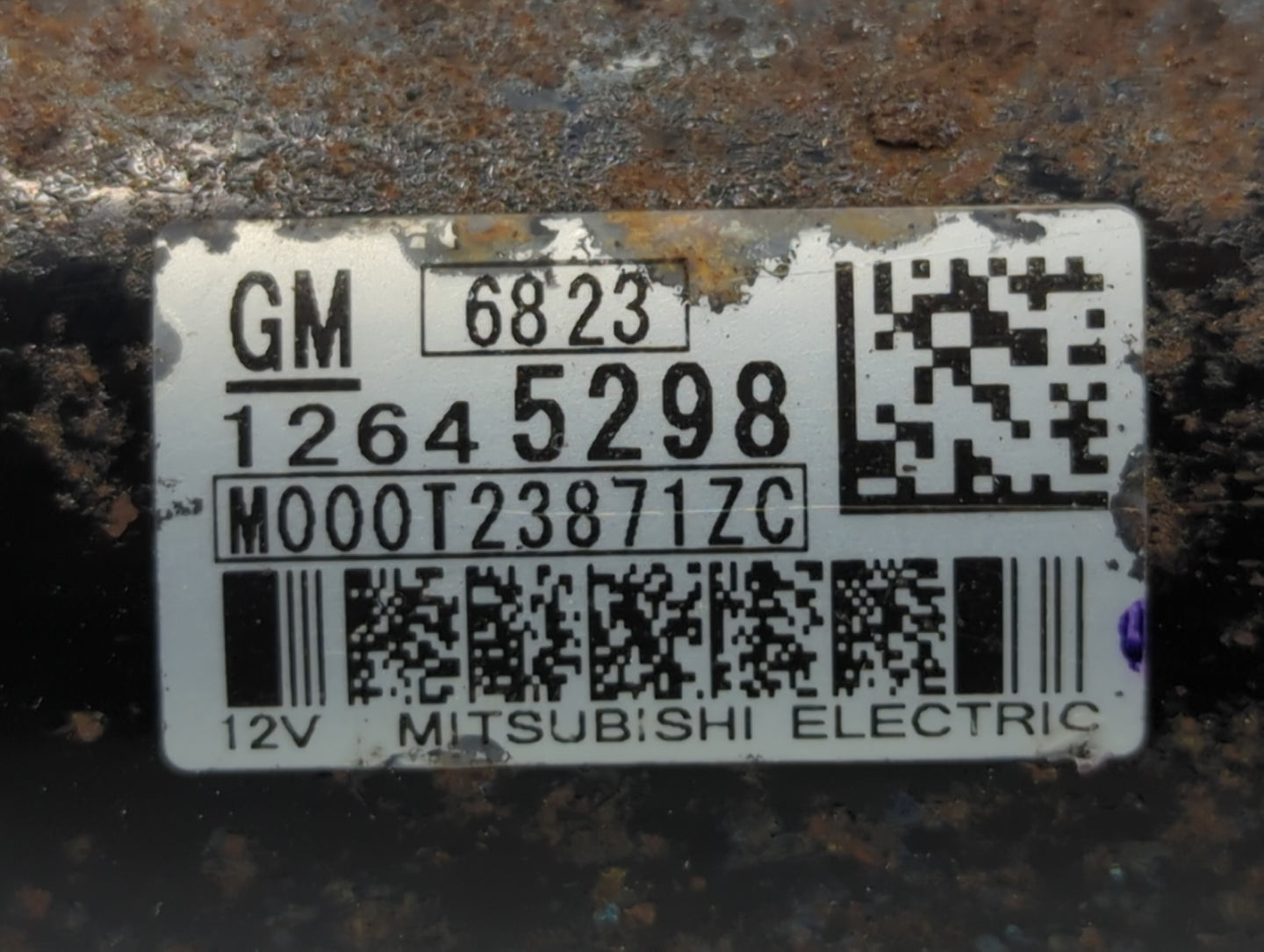 2013-2019 Cadillac Xts Car Starter Motor Solenoid OEM P/N:12645298 M000T23871ZC Fits OEM Used Auto Parts - Oemusedautoparts1