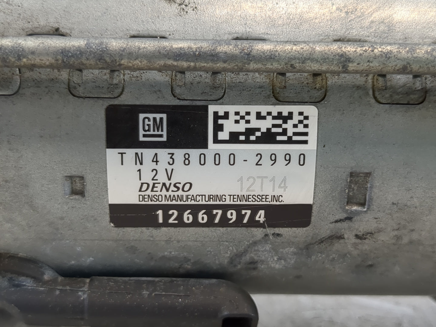 2016-2021 Chevrolet Camaro Car Starter Motor Solenoid OEM P/N:TN438000-2990 12667974 Fits Fits 2016 2017 2018 2019 2020 2021