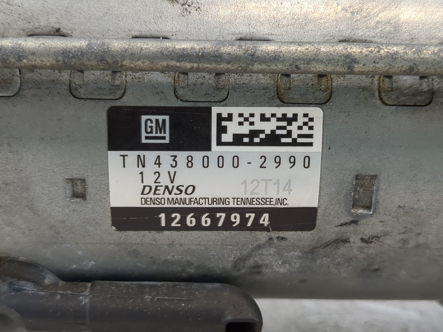 2016-2021 Chevrolet Camaro Car Starter Motor Solenoid OEM P/N:TN438000-2990 12667974 Fits Fits 2016 2017 2018 2019 2020 2021