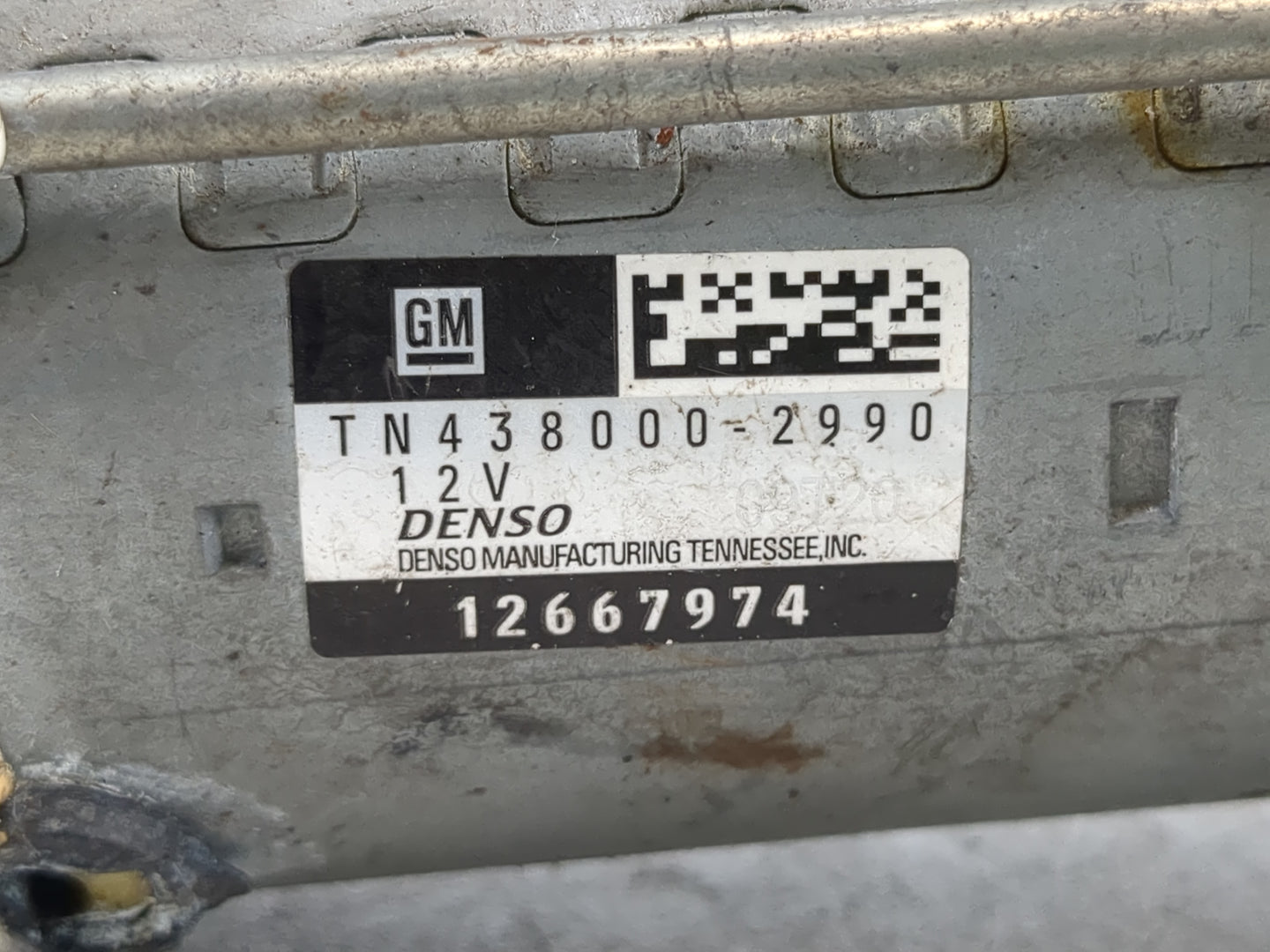 2016-2021 Chevrolet Camaro Car Starter Motor Solenoid OEM P/N:TN438000-2990 12667974 Fits Fits 2016 2017 2018 2019 2020 2021