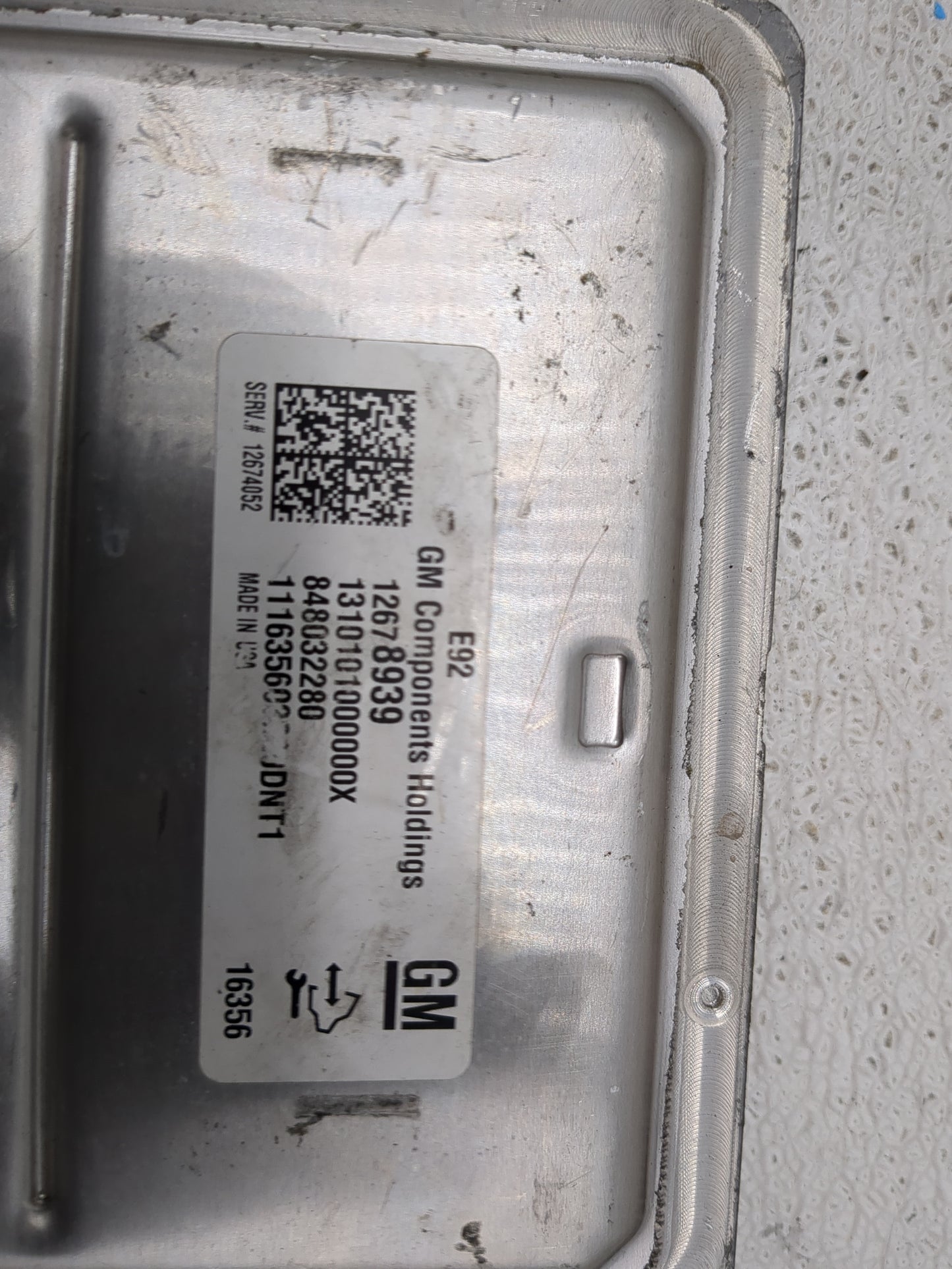 2017 Chevrolet Camaro PCM Engine Control Computer ECU ECM PCU OEM P/N:12678939 Fits OEM Used Auto Parts - Oemusedautoparts1.