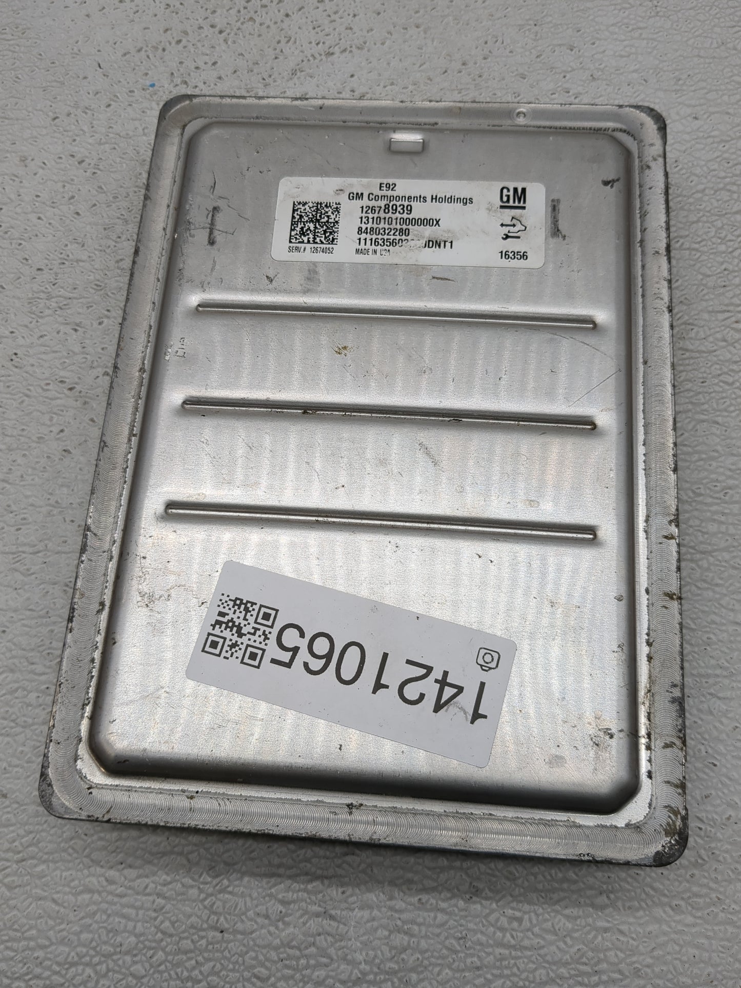 2017 Chevrolet Camaro PCM Engine Control Computer ECU ECM PCU OEM P/N:12678939 Fits OEM Used Auto Parts - Oemusedautoparts1.