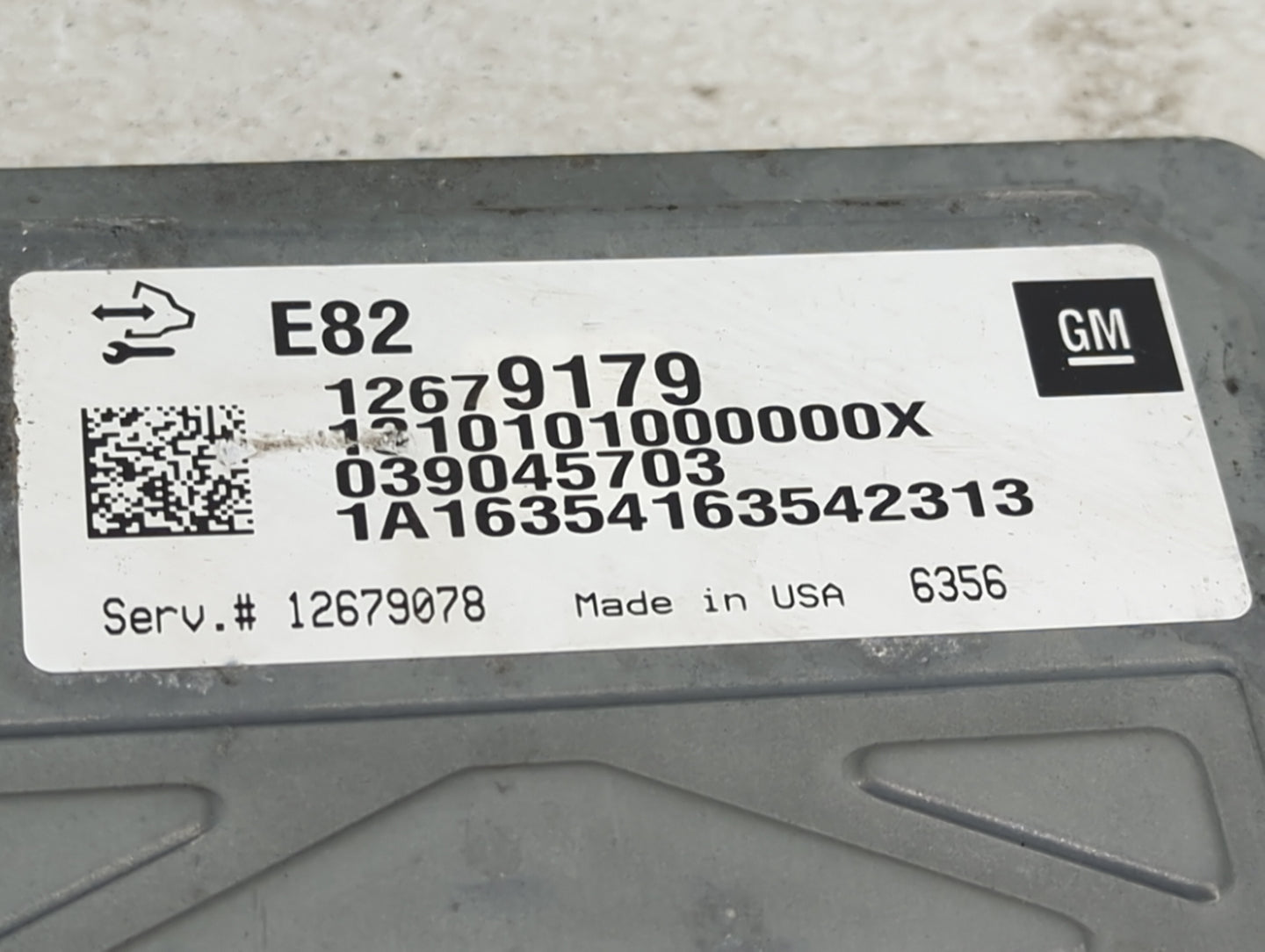 2016-2021 Chevrolet Camaro PCM Engine Control Computer ECU ECM PCU OEM P/N:12679179 12679078 Fits OEM Used Auto Parts - Oemu
