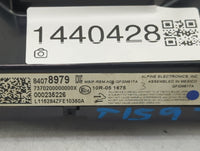 2016-2017 Chevrolet Camaro Climate Control Module Temperature AC/Heater Replacement P/N:84078979 Fits Fits 2016 2017 OEM Use