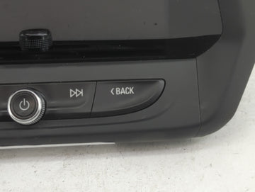 2017 Chevrolet Camaro Information Display Screen Black