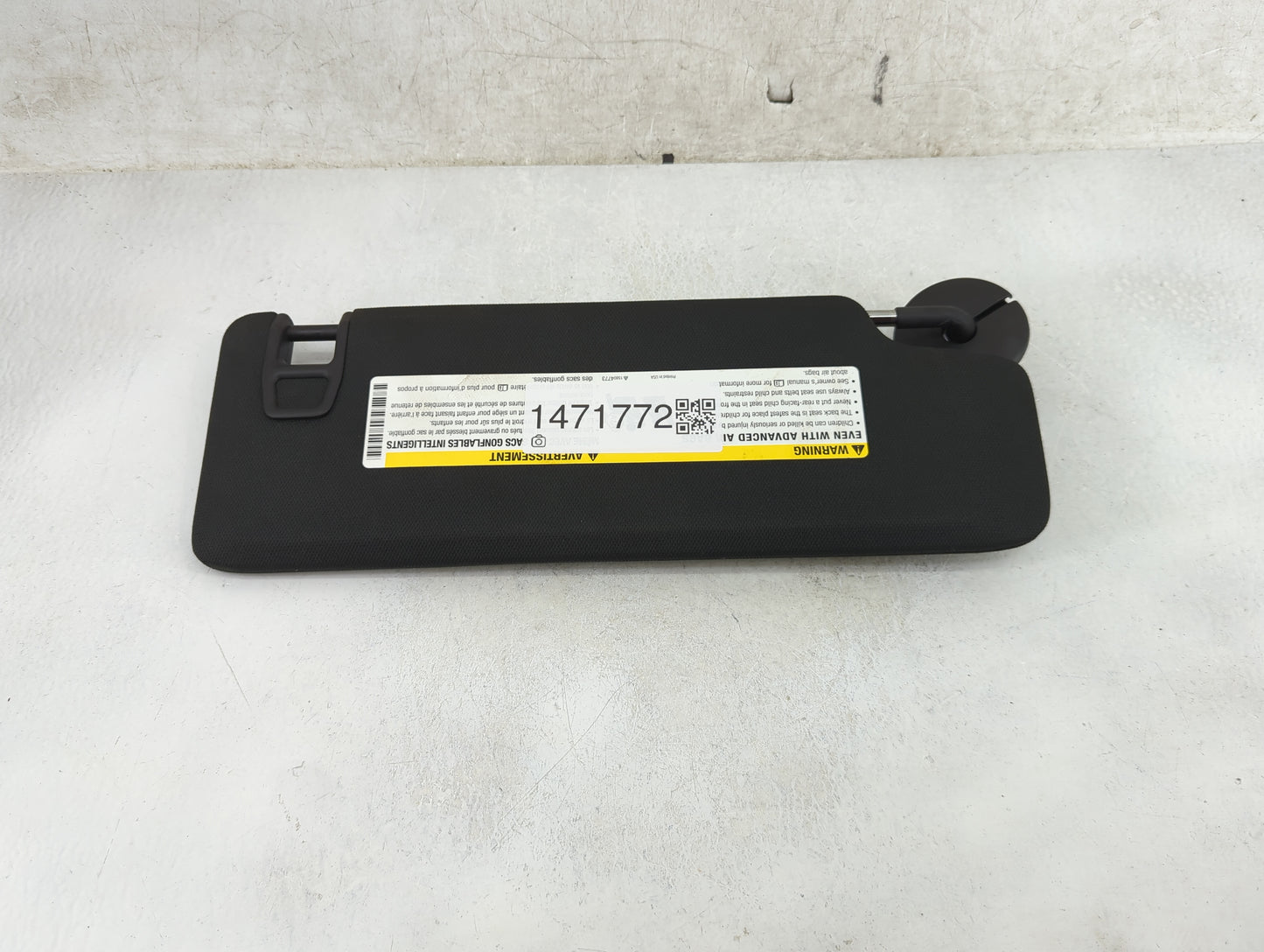2021 Chevrolet Camaro Sun Visor Shade Replacement Driver Left Mirror Fits OEM Used Auto Parts - Oemusedautoparts1.com
