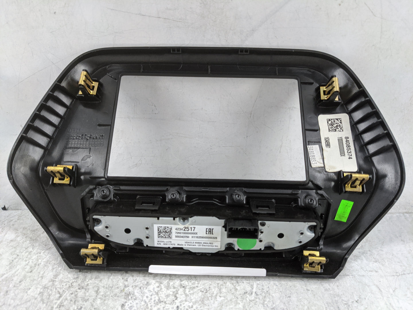 2017 Chevrolet Camaro Radio Control Panel 1478405 - Oemusedautoparts1.com
