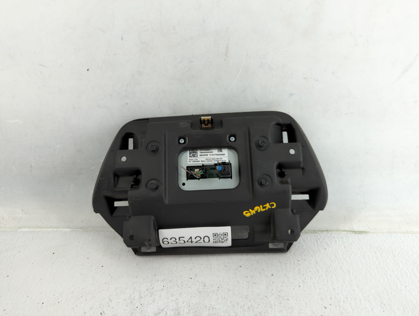 2017 Chevrolet Camaro Radio AM FM Cd Player Receiver Replacement P/N:555343750 Fits OEM Used Auto Parts - Oemusedautoparts1.