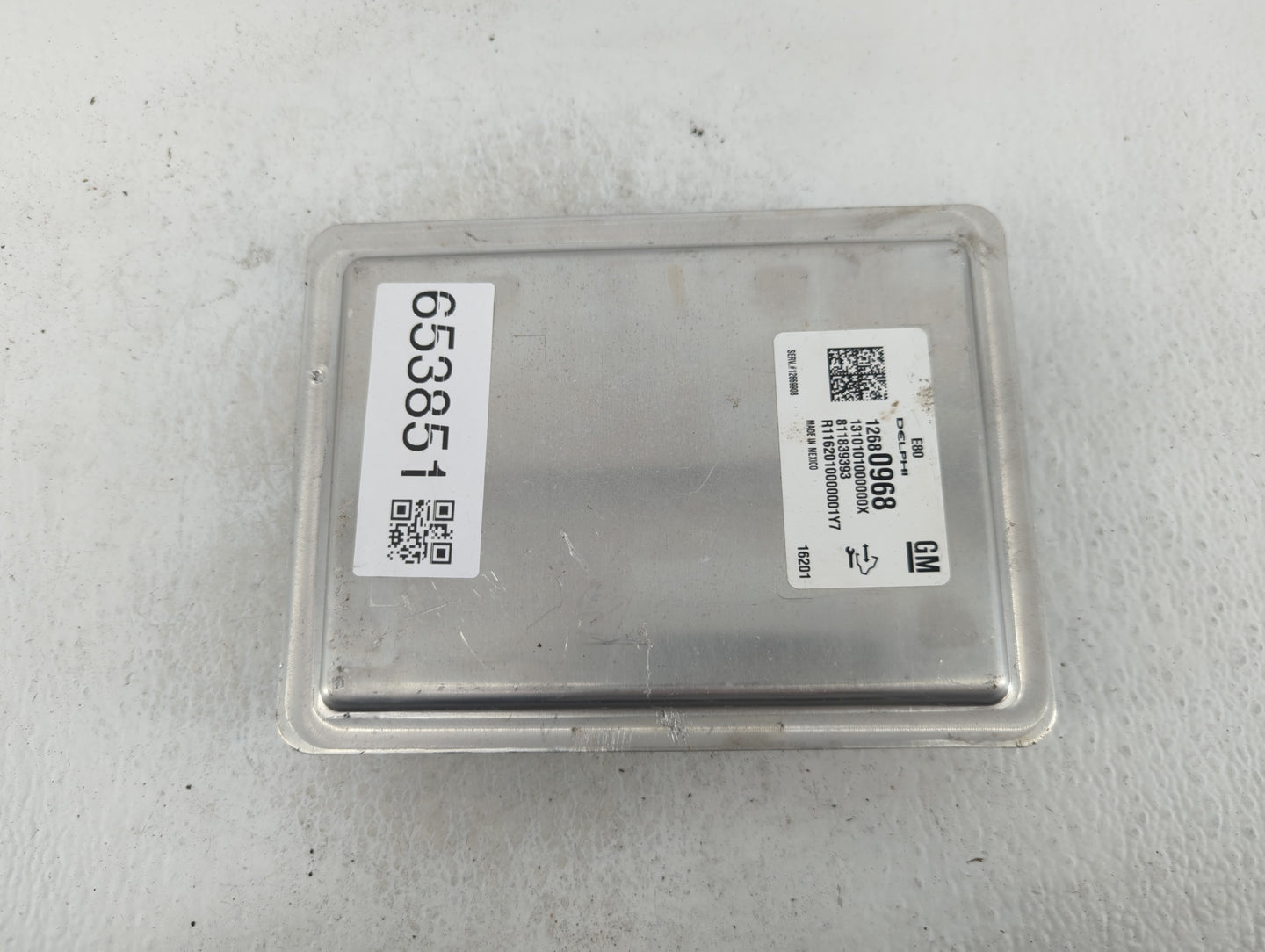 2017 Chevrolet Camaro PCM Engine Control Computer ECU ECM PCU OEM P/N:12680968 Fits Fits 2018 2019 2020 OEM Used Auto Parts 