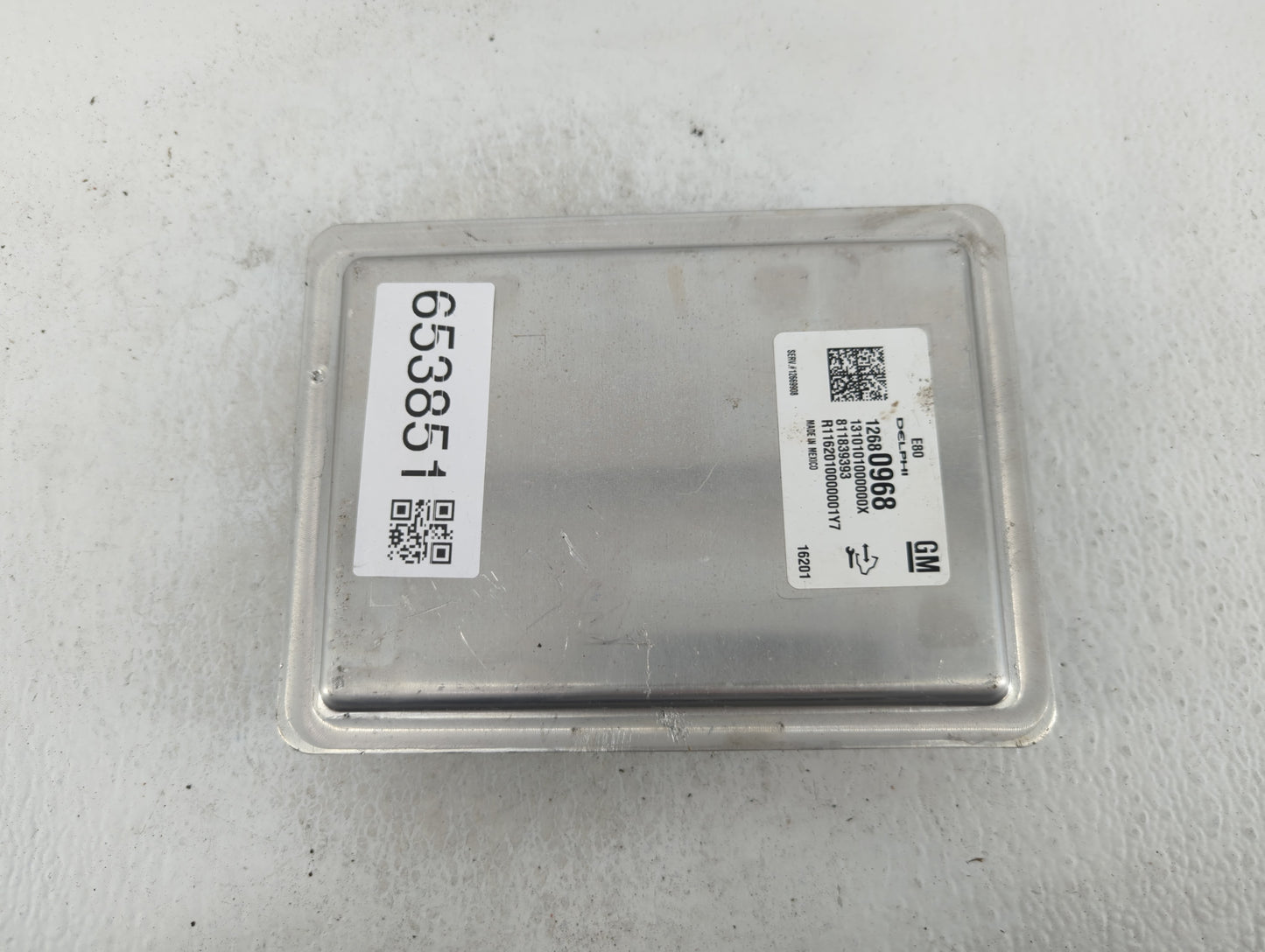 2017 Chevrolet Camaro PCM Engine Control Computer ECU ECM PCU OEM P/N:12680968 Fits Fits 2018 2019 2020 OEM Used Auto Parts 