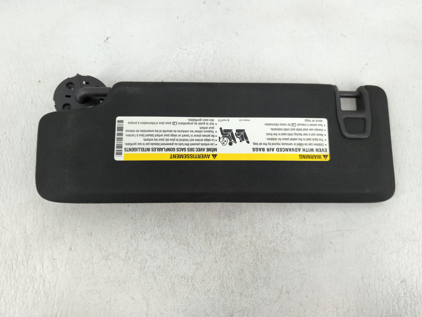 2021 Chevrolet Camaro Sun Visor Shade Replacement Passenger Right Mirror Fits OEM Used Auto Parts - Oemusedautoparts1.com