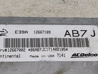 2017 Chevrolet Caprice PCM Engine Control Computer ECU ECM PCU OEM P/N:12667189 12667189 Fits Fits 2018 2019 OEM Used Auto P