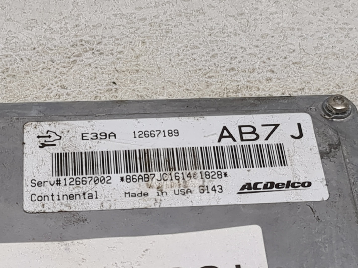 2017 Chevrolet Caprice PCM Engine Control Computer ECU ECM PCU OEM P/N:12667189 12667189 Fits Fits 2018 2019 OEM Used Auto P