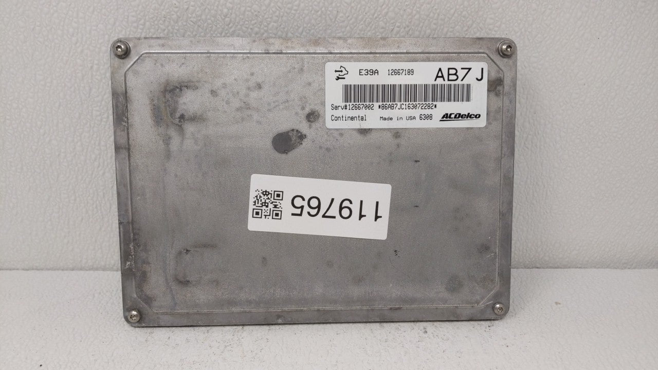 2017 Chevrolet Caprice PCM Engine Control Computer ECU ECM PCU OEM P/N:12667189 12667189 Fits Fits 2018 2019 2020 OEM Used A