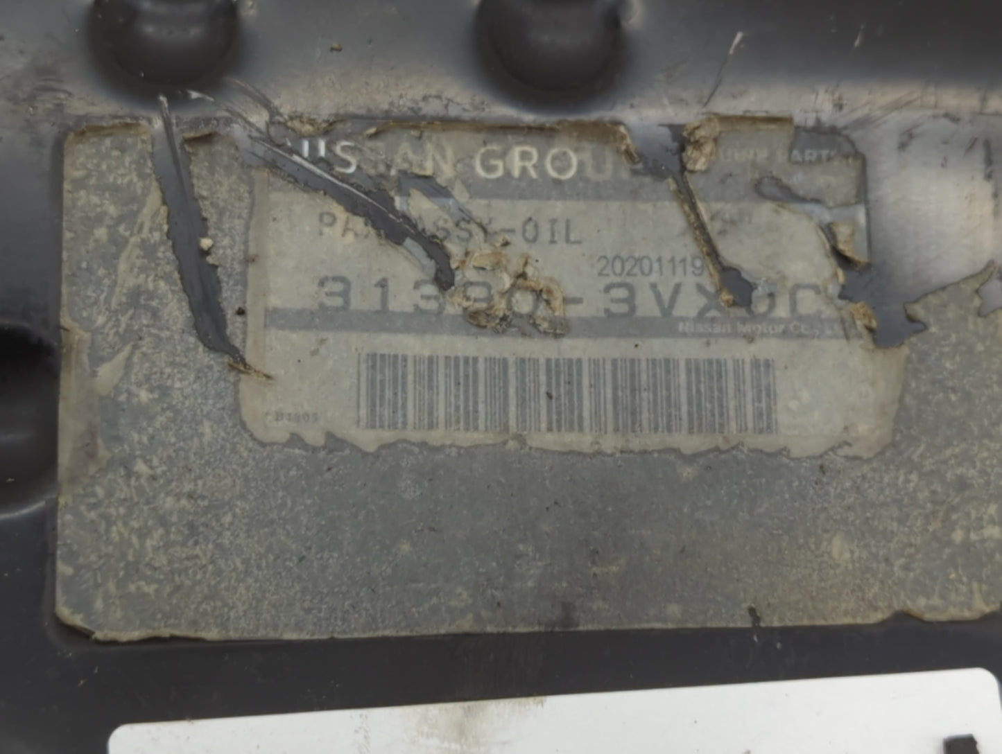 2015-2018 Chevrolet City Express Engine Oil Pan P/N:31390-3VX0C Fits Fits 2015 2016 2017 2018 OEM Used Auto Parts - Oemuseda