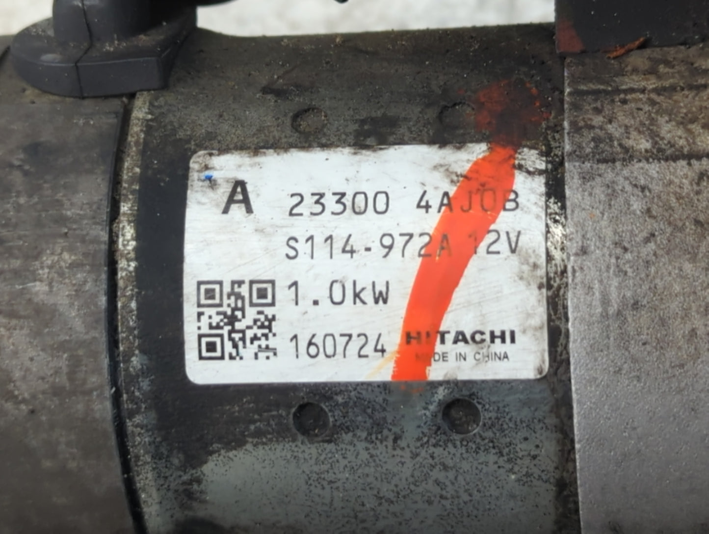 2015-2018 Chevrolet City Express Car Starter Motor Solenoid OEM P/N:23300 4AJ0A Fits Fits 2015 2016 2017 2018 OEM Used Auto 