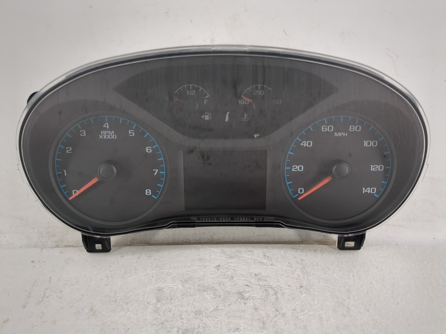 2016 Chevrolet Colorado Instrument Cluster Speedometer Gauges P/N:84076679 Fits OEM Used Auto Parts - Oemusedautoparts1.com