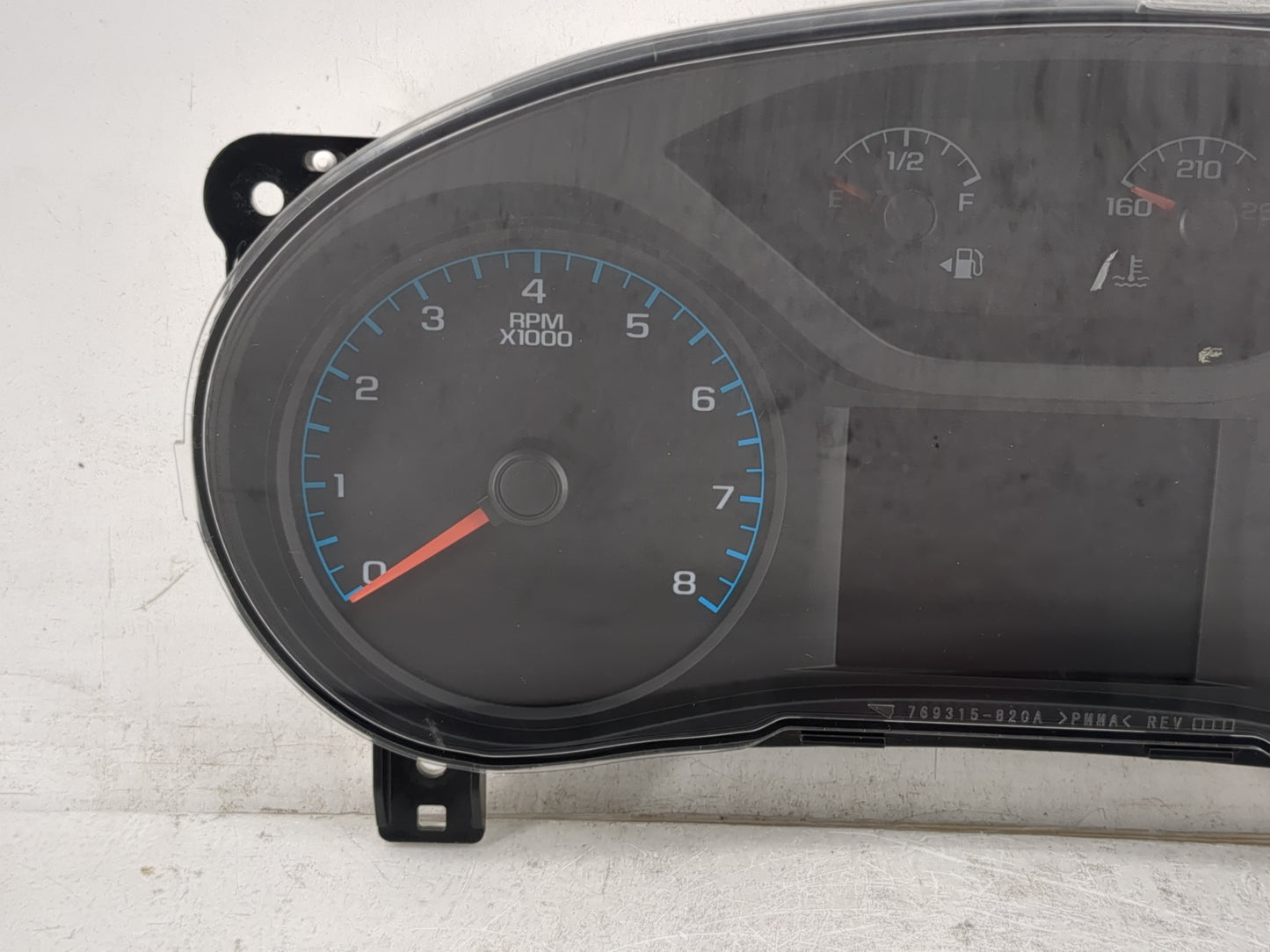 2016 Chevrolet Colorado Instrument Cluster Speedometer Gauges P/N:84076679 Fits OEM Used Auto Parts - Oemusedautoparts1.com