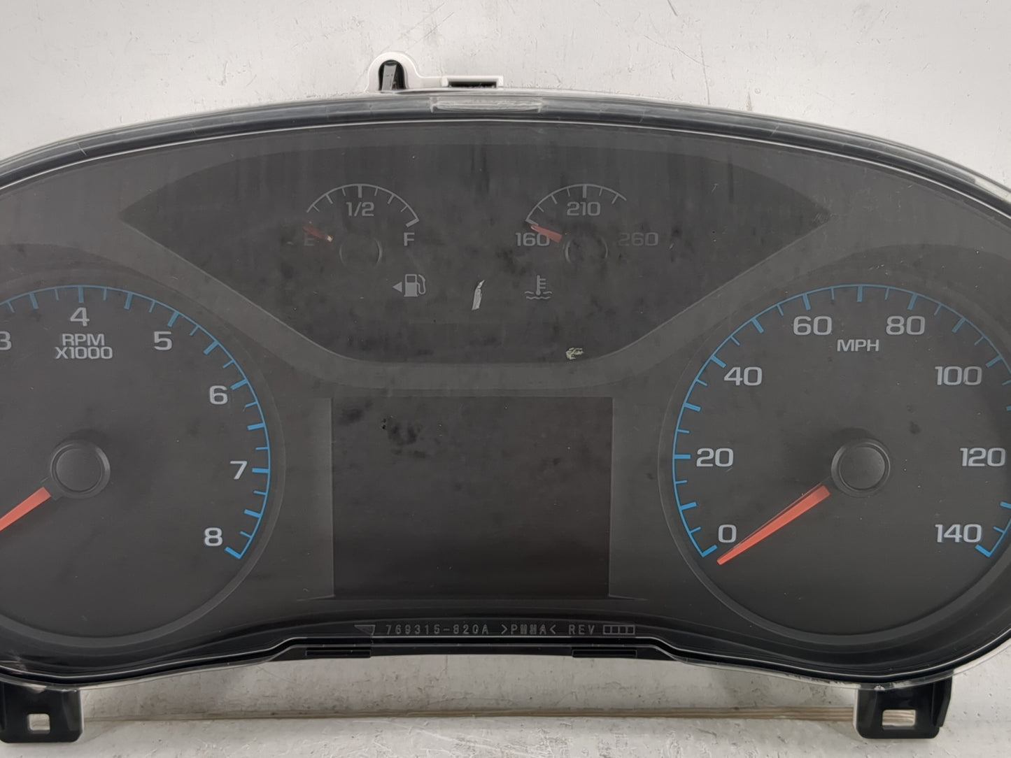 2016 Chevrolet Colorado Instrument Cluster Speedometer Gauges P/N:84076679 Fits OEM Used Auto Parts - Oemusedautoparts1.com