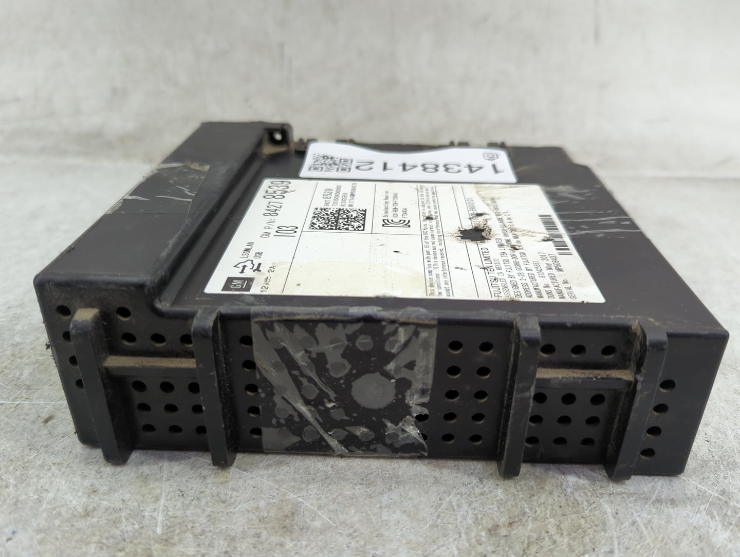 2017 Chevrolet Colorado Radio AM FM Cd Player Receiver Replacement P/N:84278539 Fits Fits 2018 OEM Used Auto Parts - Oemused