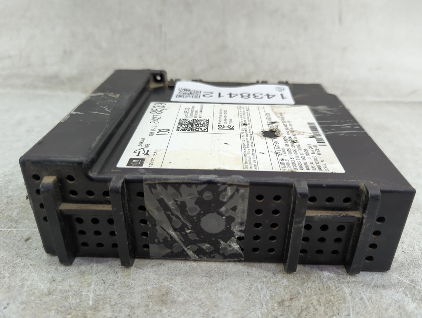 2017 Chevrolet Colorado Radio AM FM Cd Player Receiver Replacement P/N:84278539 Fits Fits 2018 OEM Used Auto Parts - Oemused