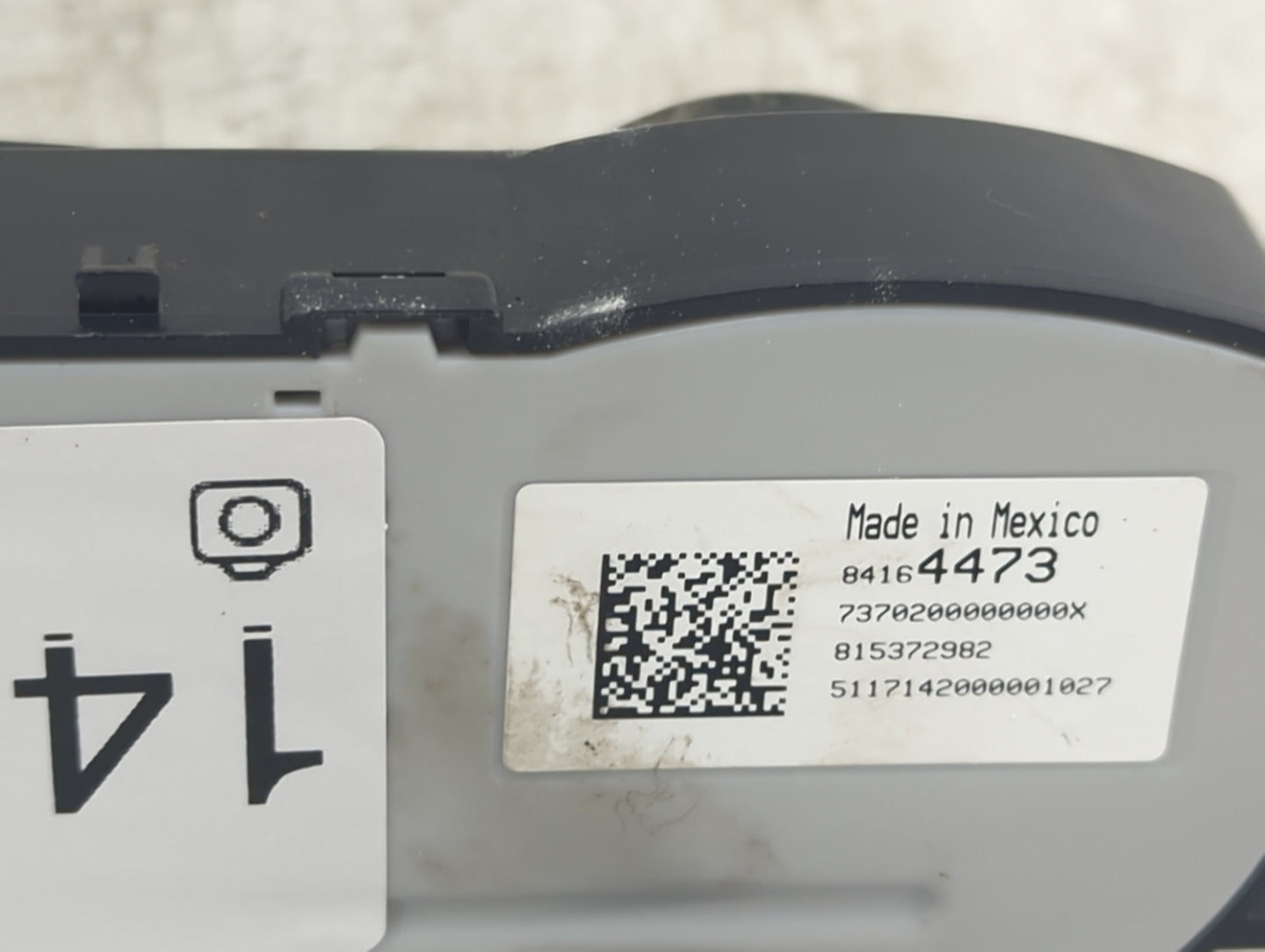 2015-2022 Chevrolet Colorado Climate Control Module Temperature AC/Heater Replacement P/N:84164473 Fits OEM Used Auto Parts 