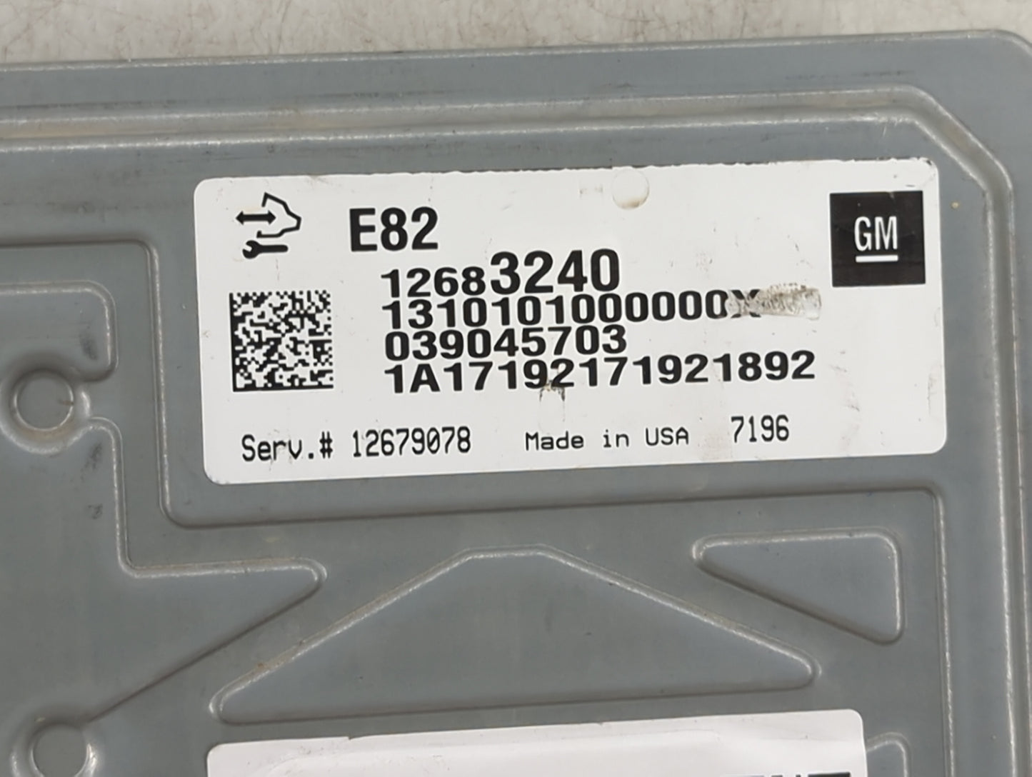 2017-2022 Chevrolet Colorado PCM Engine Control Computer ECU ECM PCU OEM P/N:12683240 12679078 Fits OEM Used Auto Parts - Oe