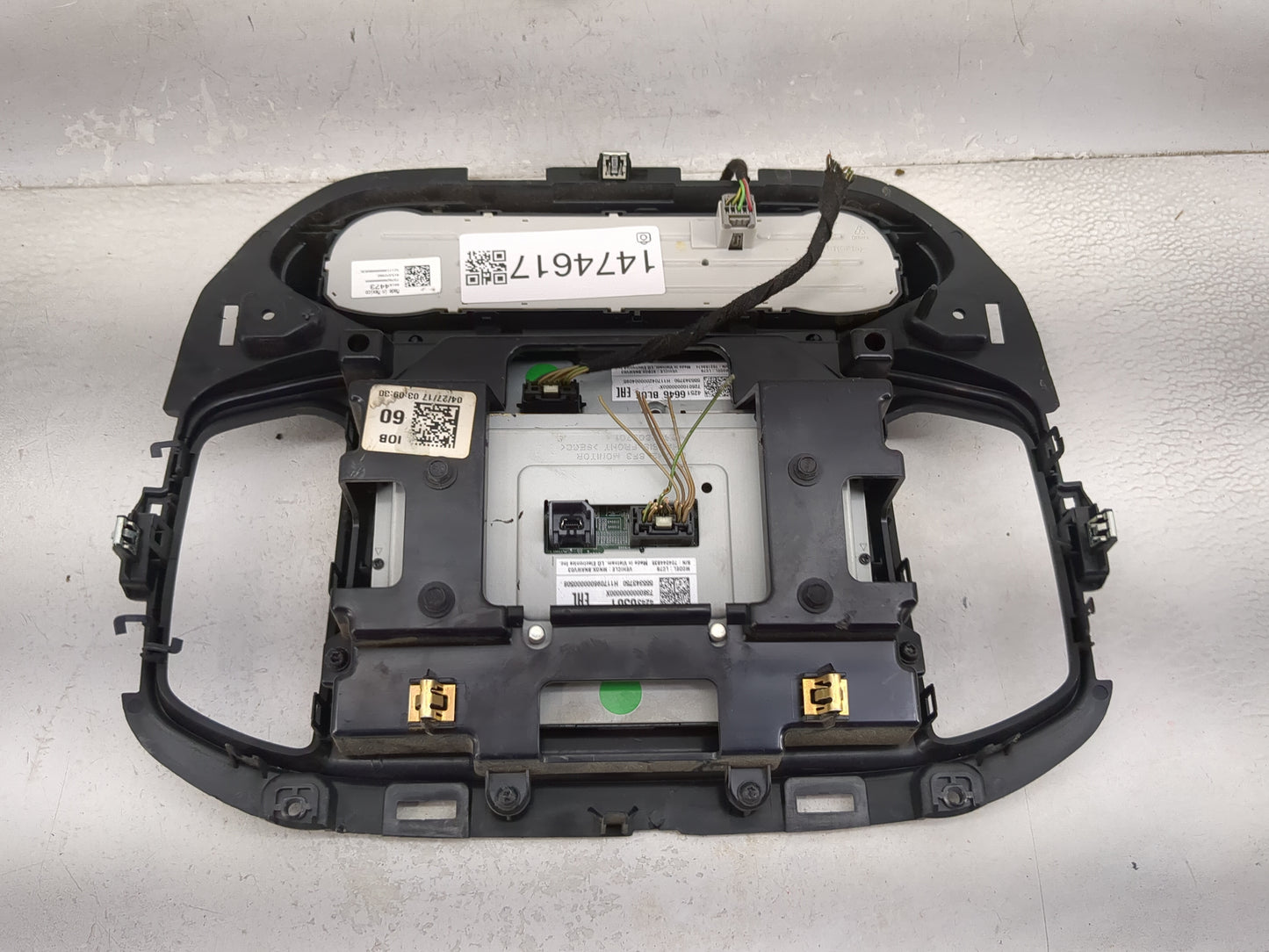 2017-2019 Chevrolet Colorado Radio AM FM Cd Player Receiver Replacement P/N:42430301 555343750, LC7S Fits Fits 2016 2017 201