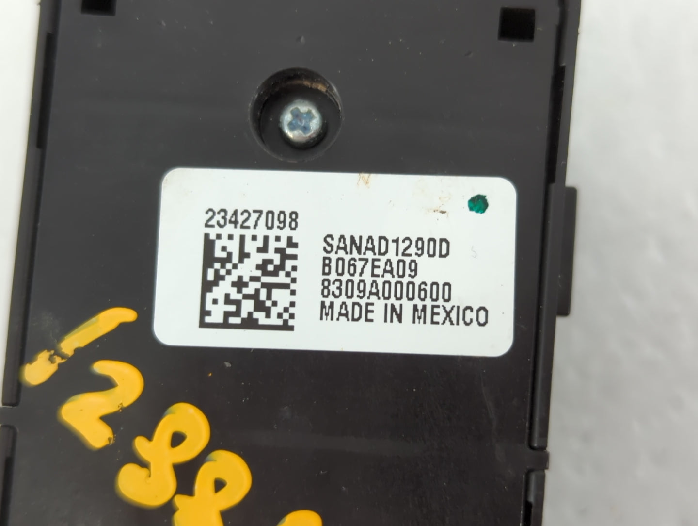 2015-2022 Chevrolet Colorado Master Power Window Switch Replacement Driver Side Left P/N:23427098 Fits OEM Used Auto Parts -