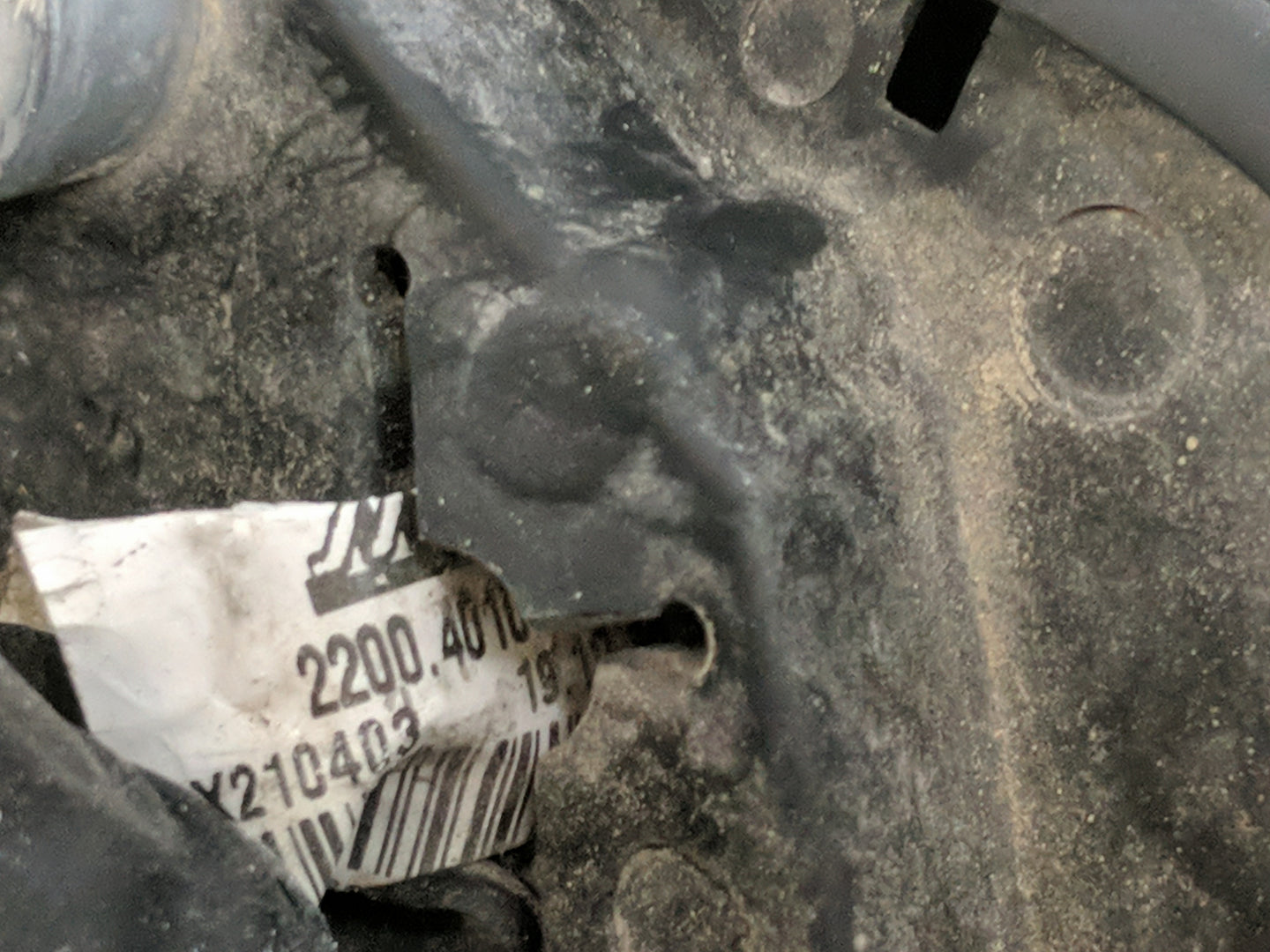 2016-2018 Chevrolet Cruze Driver Left Side View Manual Door Mirror Red - Oemusedautoparts1.com