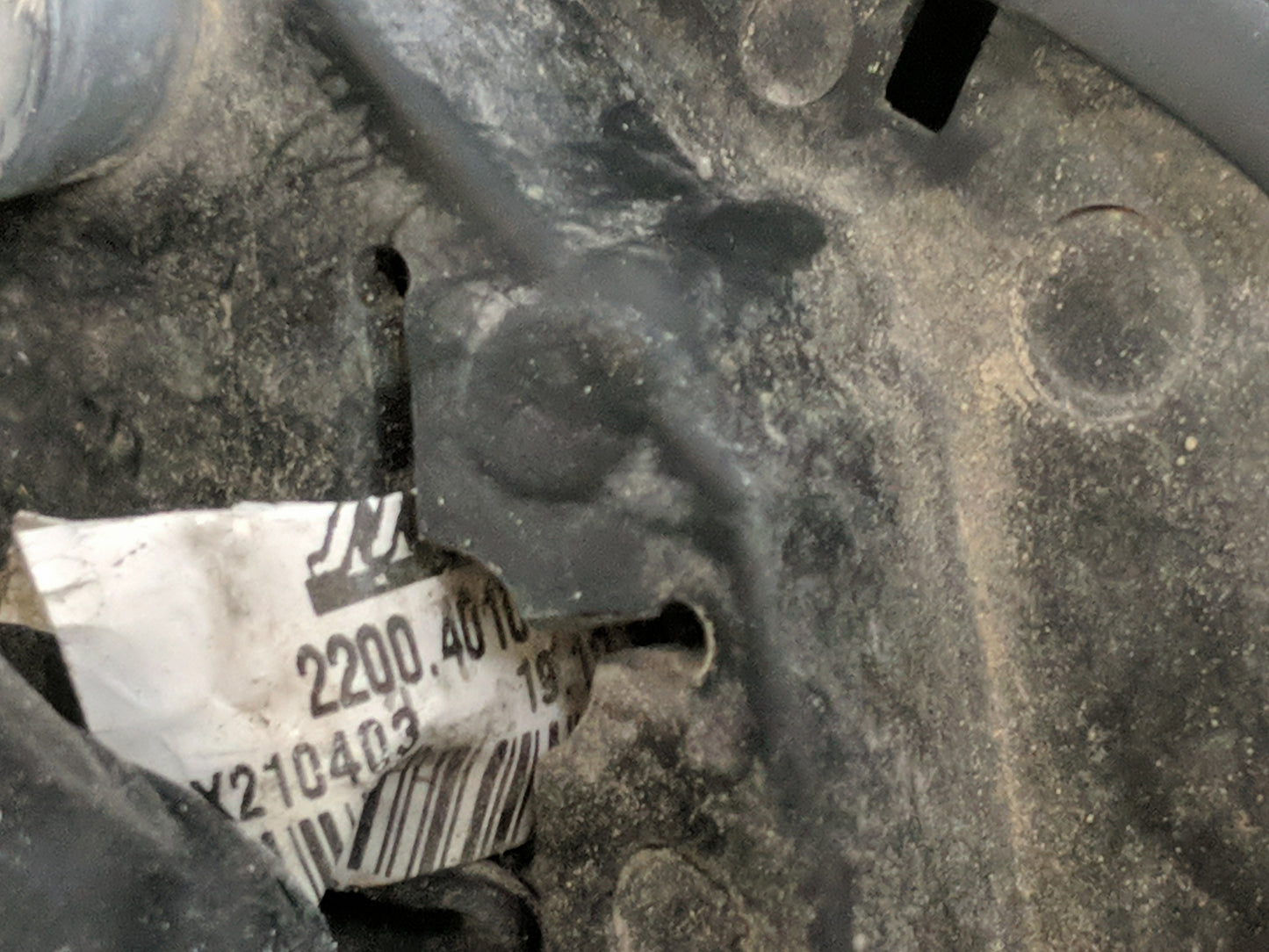 2016-2018 Chevrolet Cruze Driver Left Side View Manual Door Mirror Red - Oemusedautoparts1.com