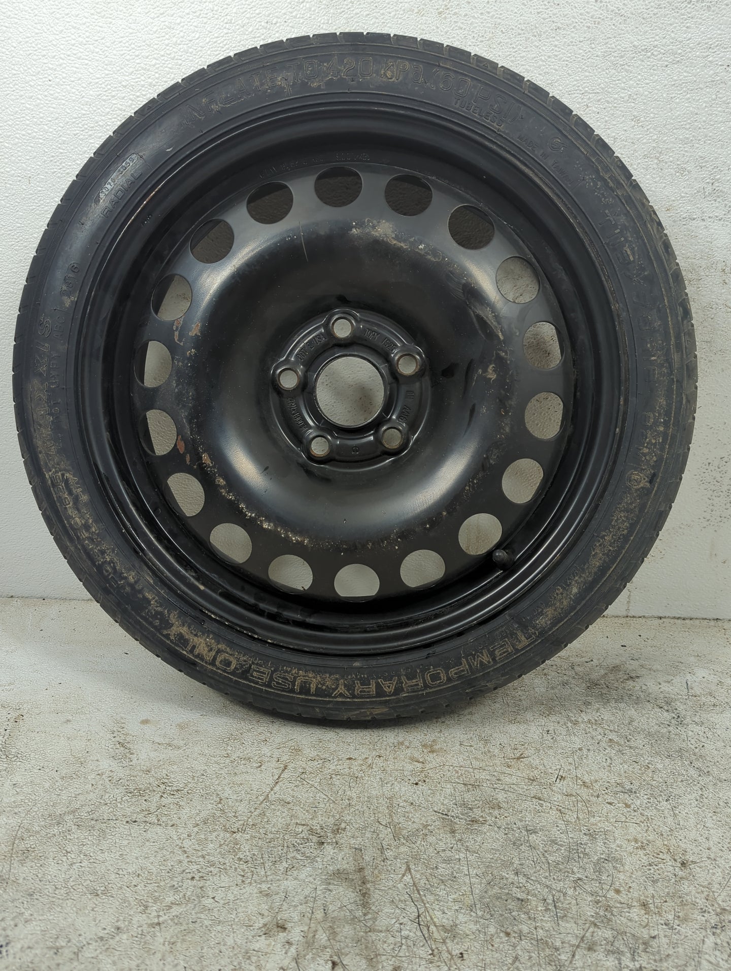 2016-2019 Chevrolet Cruze Spare Donut Tire Wheel Rim Oem 1213570 - Oemusedautoparts1.com