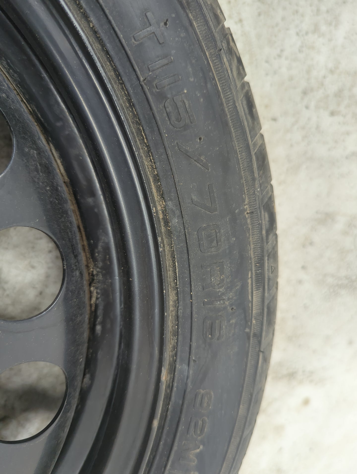 2016-2019 Chevrolet Cruze Spare Donut Tire Wheel Rim Oem 1213570 - Oemusedautoparts1.com