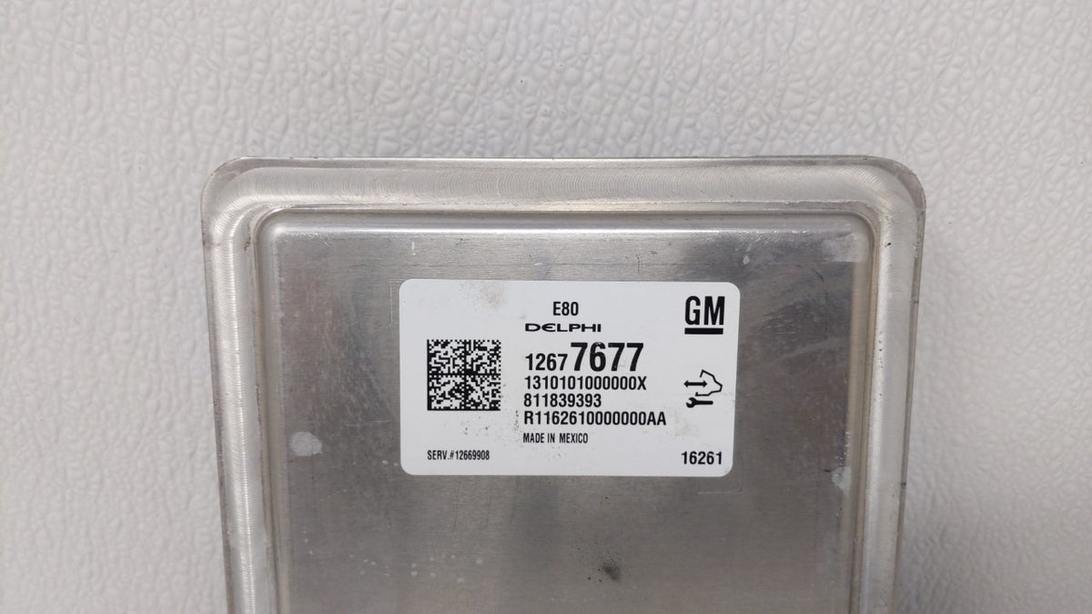 2017-2019 Chevrolet Cruze PCM Engine Control Computer ECU ECM PCU OEM P/N:12680876 12677677 Fits 2017 2018 2019 2020 2021 20