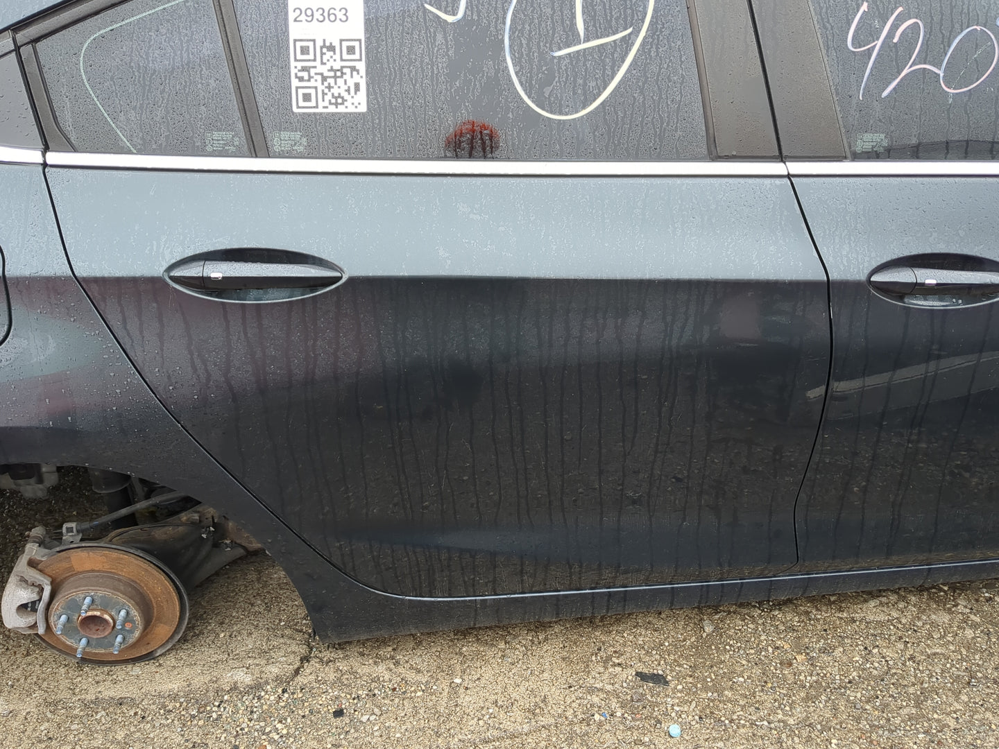 2016-2019 Chevrolet Cruze Passenger Rear Door Oem - Oemusedautoparts1.com