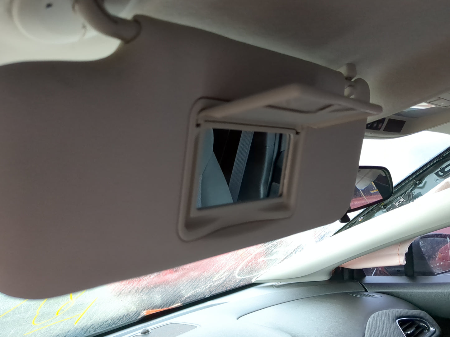 2017-2019 Chevrolet Cruze Sun Visor Shade Replacement Driver Left Mirror Fits Fits 2017 2018 2019 OEM Used Auto Parts - Oemu