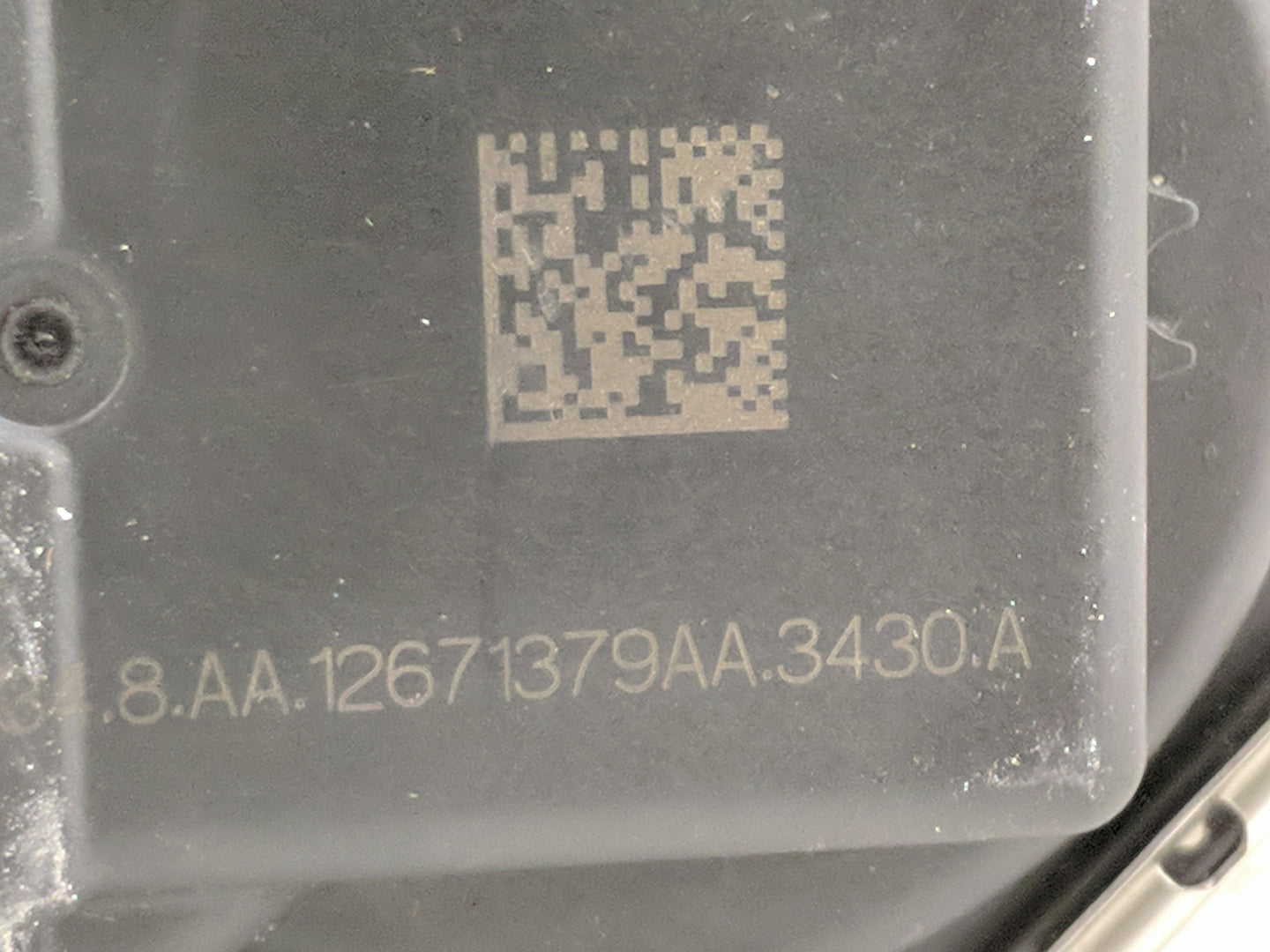 2017-2019 Chevrolet Cruze Throttle Body P/N:1267 1379AA Fits Fits 2016 2017 2018 2019 2020 2021 2022 OEM Used Auto Parts - O