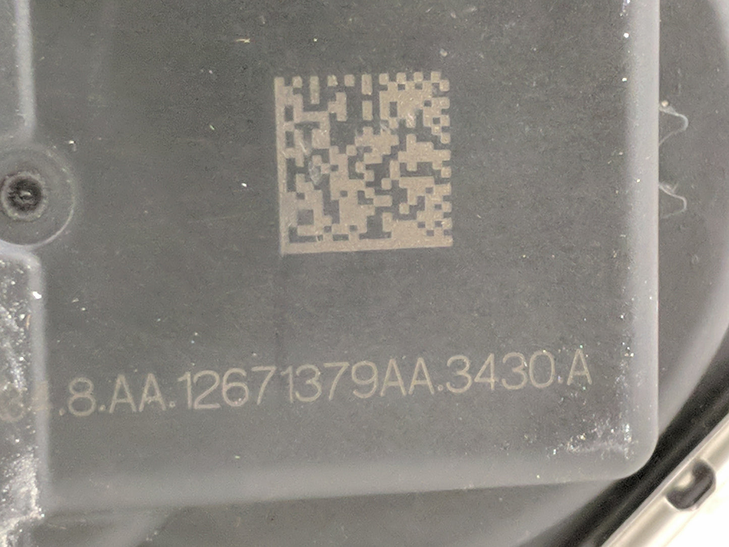 2017-2019 Chevrolet Cruze Throttle Body P/N:1267 1379AA Fits Fits 2016 2017 2018 2019 2020 2021 2022 OEM Used Auto Parts - O