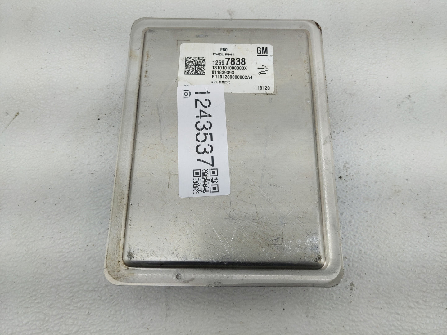 2017-2019 Chevrolet Cruze PCM Engine Control Computer ECU ECM PCU OEM P/N:811839393 12697838 Fits OEM Used Auto Parts - Oemu