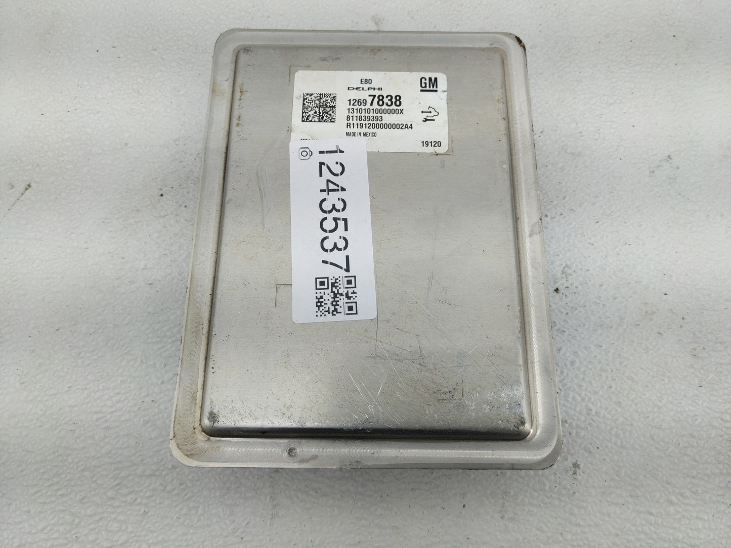 2017-2019 Chevrolet Cruze PCM Engine Control Computer ECU ECM PCU OEM P/N:811839393 12697838 Fits OEM Used Auto Parts - Oemu