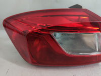 2017 Chevrolet Cruze Tail Light Assembly Driver Left OEM P/N:84078120 Fits OEM Used Auto Parts - Oemusedautoparts1.com