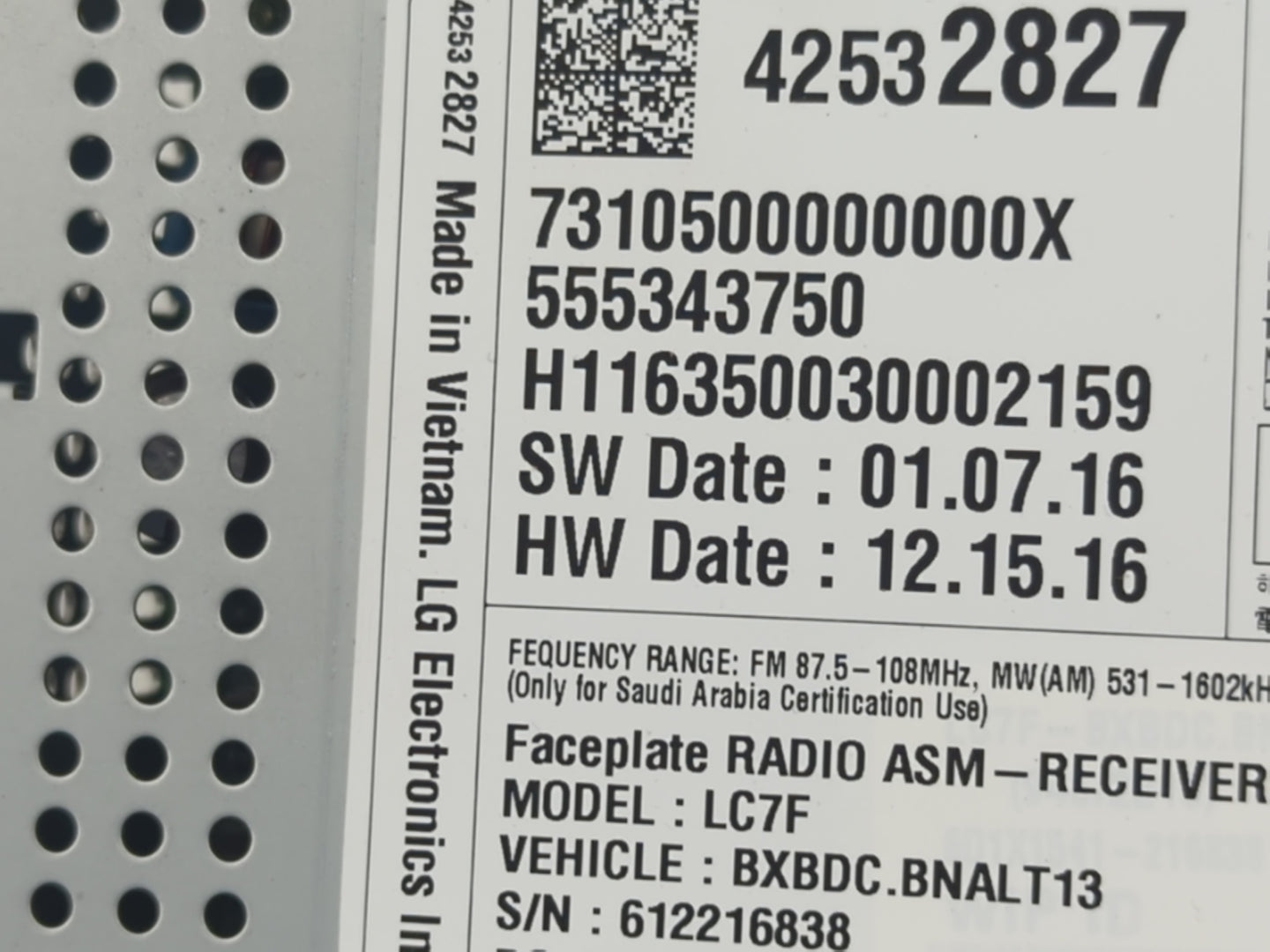 Chevrolet Cruze Information Display Screen - Oemusedautoparts1.com