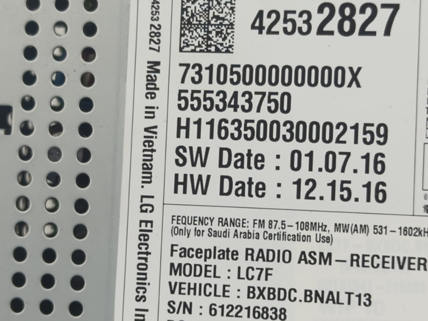 Chevrolet Cruze Information Display Screen - Oemusedautoparts1.com
