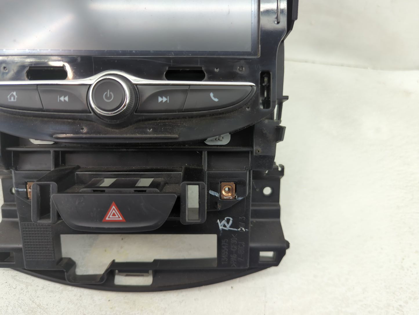 2017 Chevrolet Cruze Radio AM FM Cd Player Receiver Replacement P/N:42481577 Fits OEM Used Auto Parts - Oemusedautoparts1.co