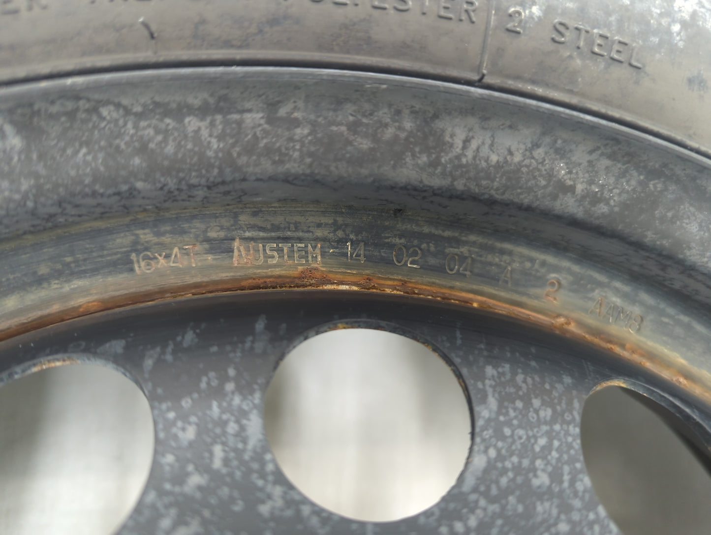 2016-2019 Chevrolet Cruze Spare Donut Tire Wheel Rim Oem - Oemusedautoparts1.com
