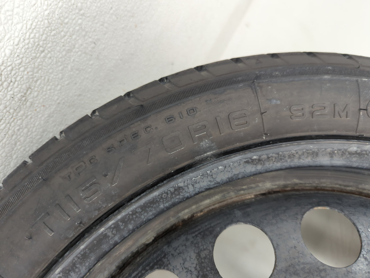 2016-2019 Chevrolet Cruze Spare Donut Tire Wheel Rim Oem - Oemusedautoparts1.com