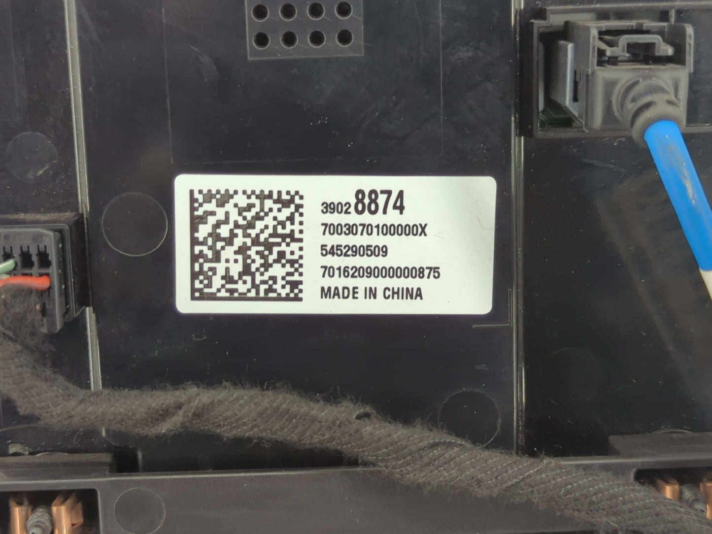 2016-2018 Chevrolet Cruze Radio AM FM Cd Player Receiver Replacement P/N:39028874 Fits Fits 2016 2017 2018 OEM Used Auto Par