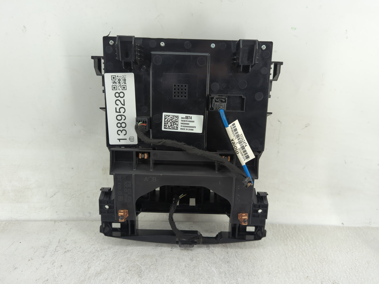2016-2018 Chevrolet Cruze Radio AM FM Cd Player Receiver Replacement P/N:39028874 Fits Fits 2016 2017 2018 OEM Used Auto Par