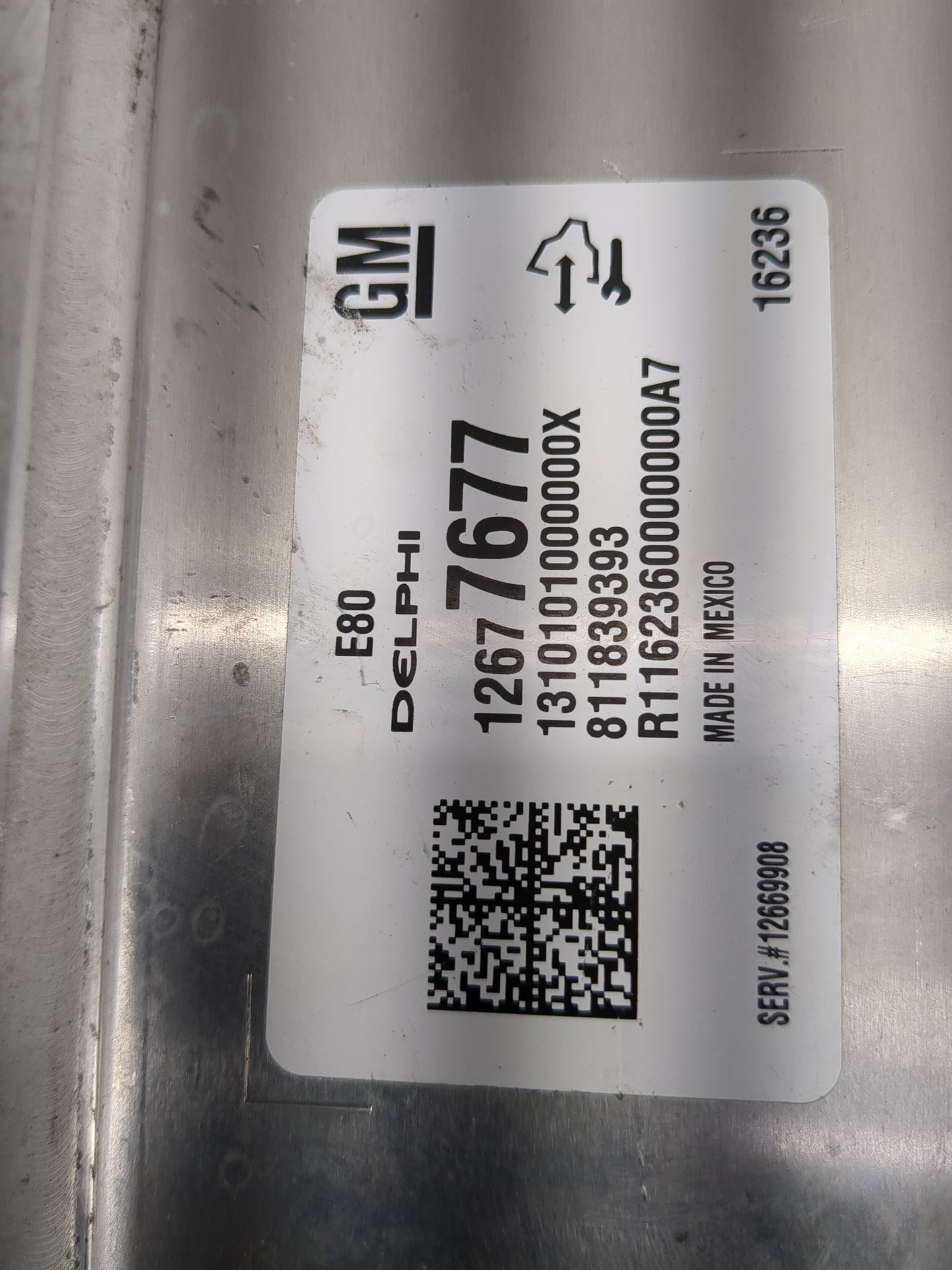 2017-2019 Chevrolet Cruze PCM Engine Control Computer ECU ECM PCU OEM P/N:12677677 12669908 Fits OEM Used Auto Parts - Oemus